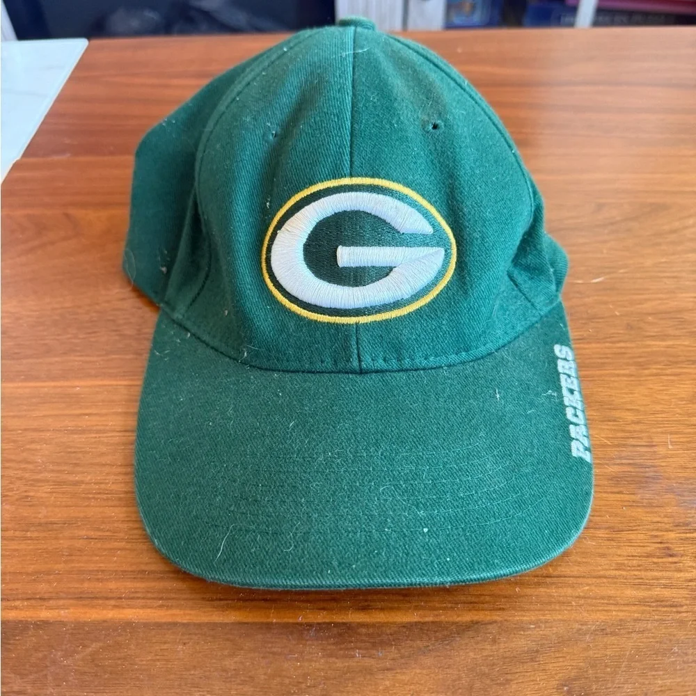 Vintage Green Bay Packers Green Hat